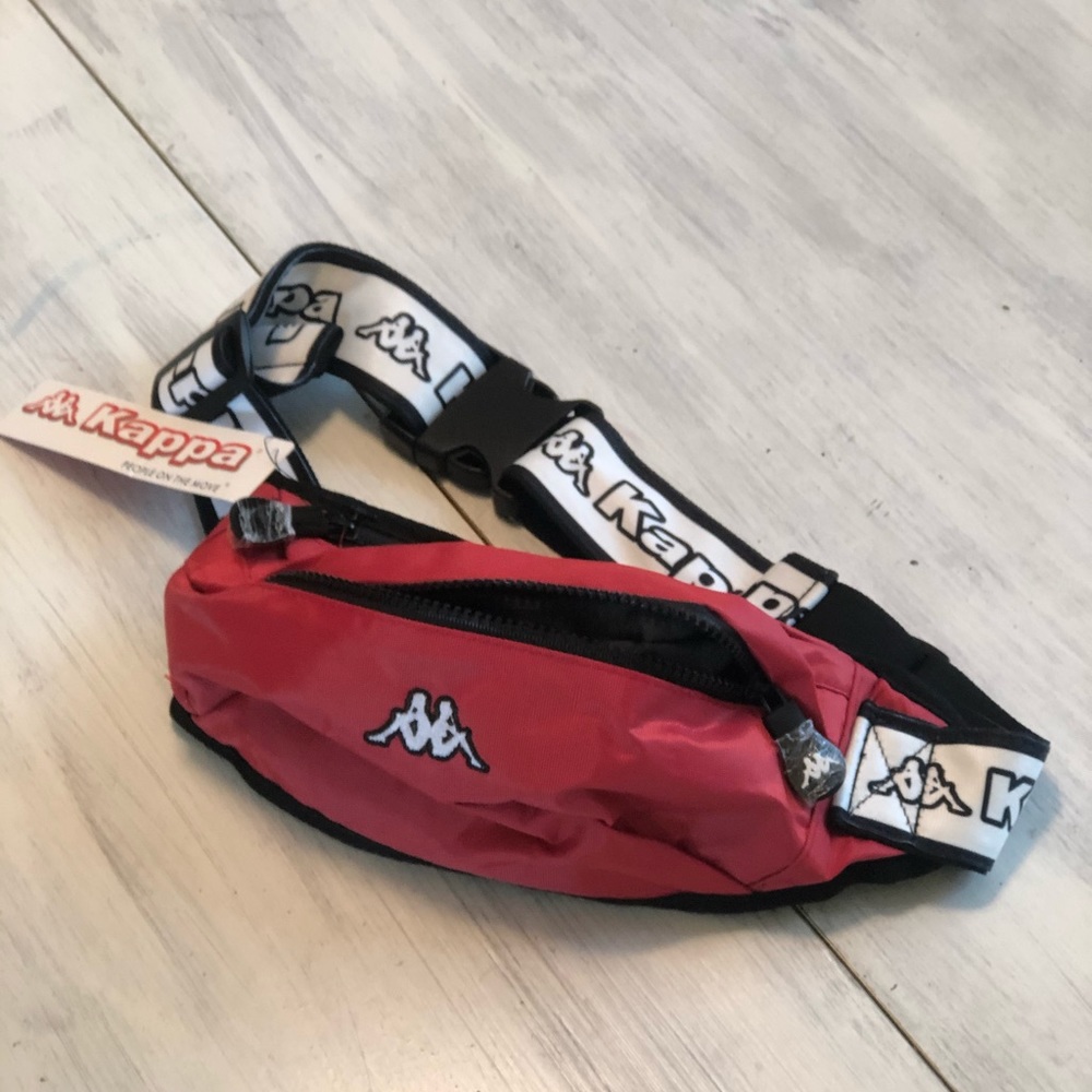 DEADSTOCK Red Kappa Fanny Pack